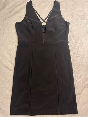 Zinga Black Mini Dress Like New